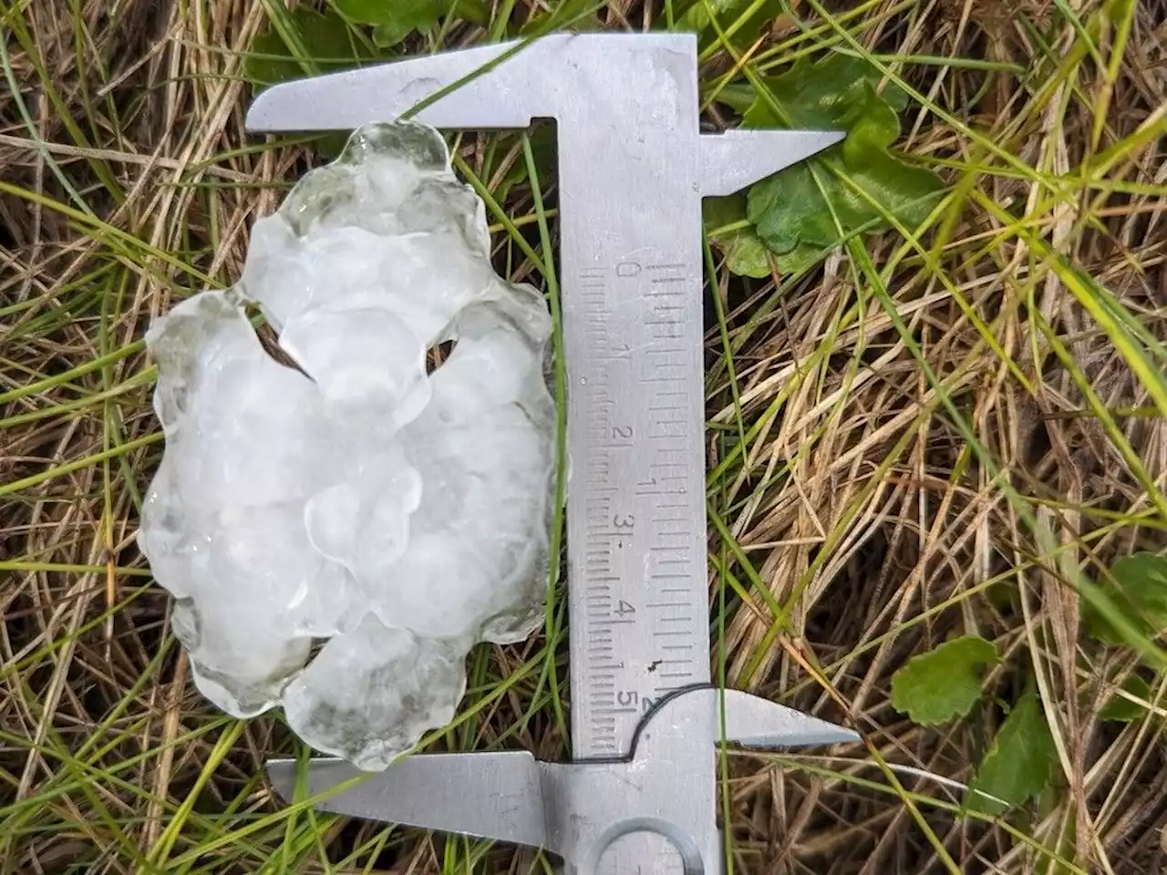 Tornado touches down in central Alberta bringing golf ball-sized hail
