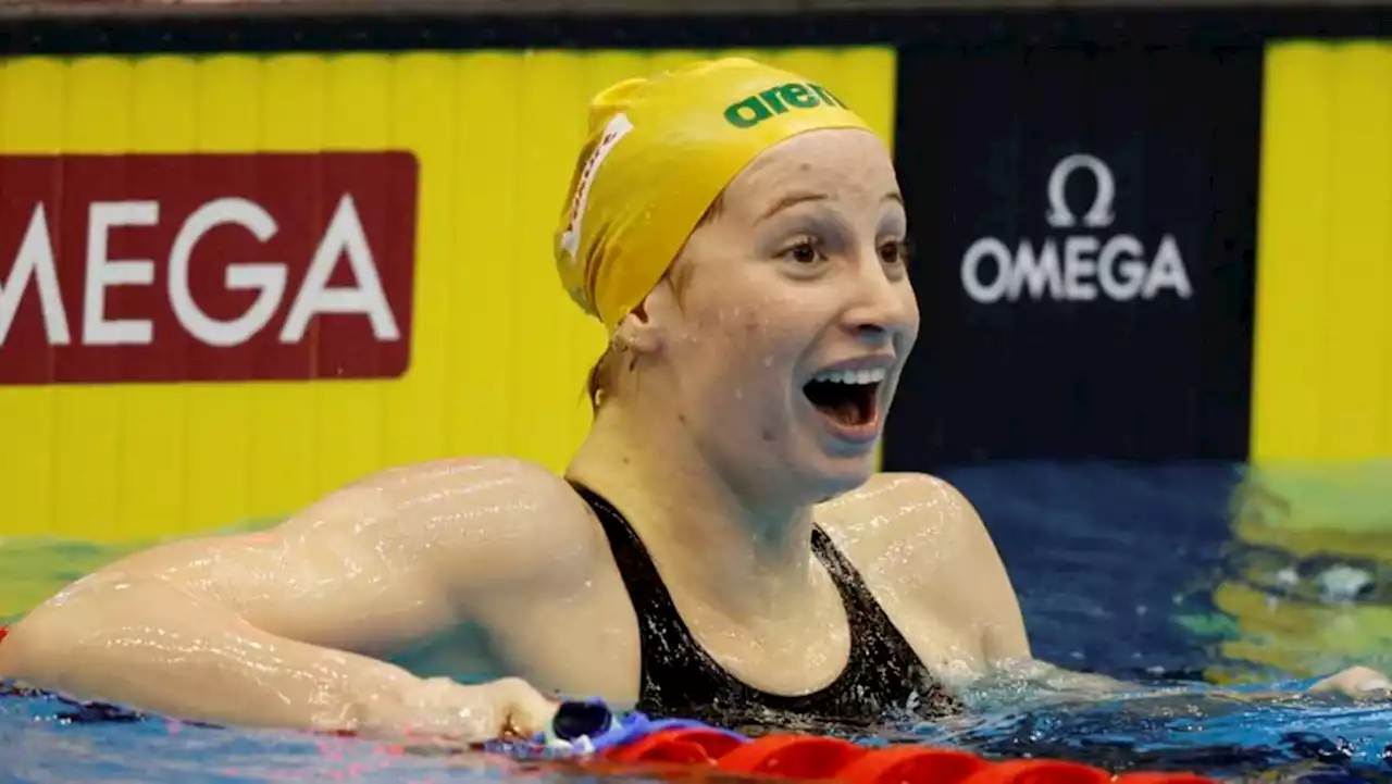 Australia's O'Callaghan smashes 14-year-old record to win world title