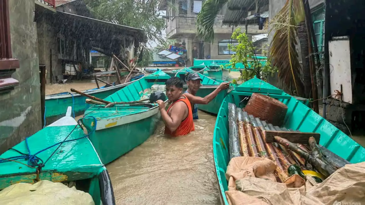 Two dead as typhoon Doksuri batters Philippines