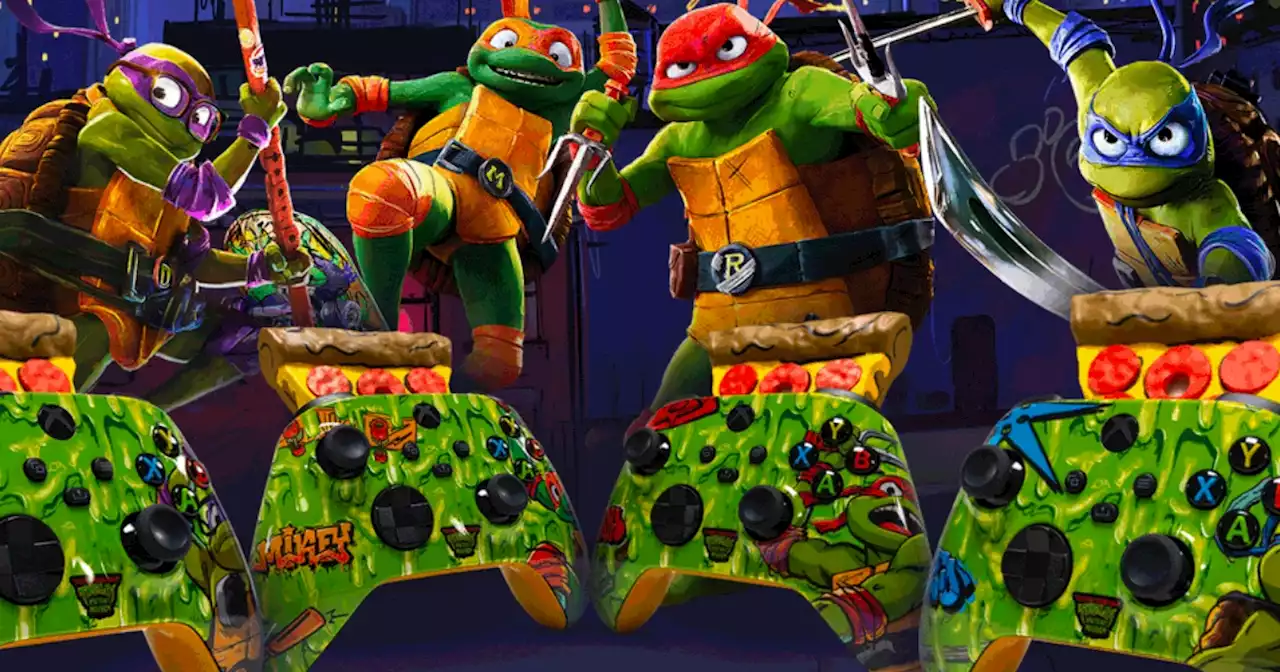 TMNT: Mutant Mayhem Teams Up With Xbox for Pizza-Scented Controllers