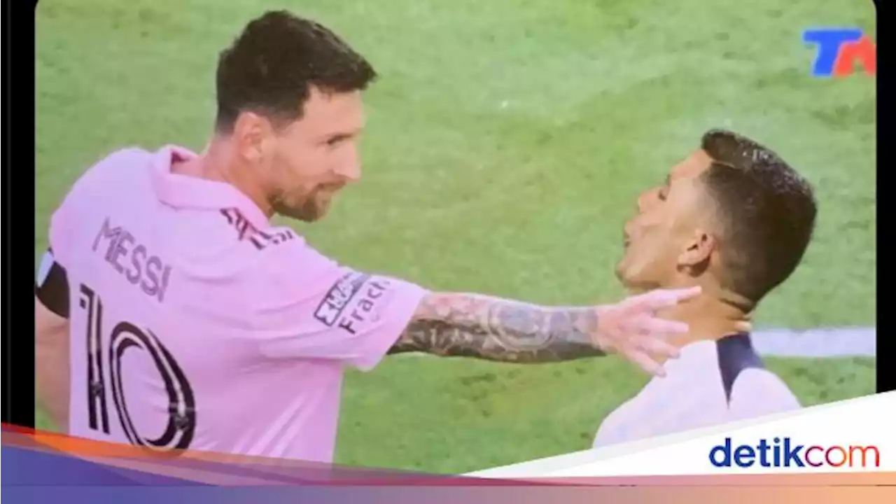 Meme Selebrasi Anyar Lionel Messi: Palu Thor hingga Cekik Ronaldo