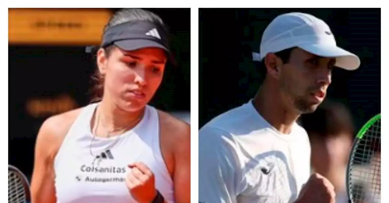 Cayeron en Alemania: Daniel Galán y Camila Osorio se despidieron en octavos del Abierto de Hamburgo