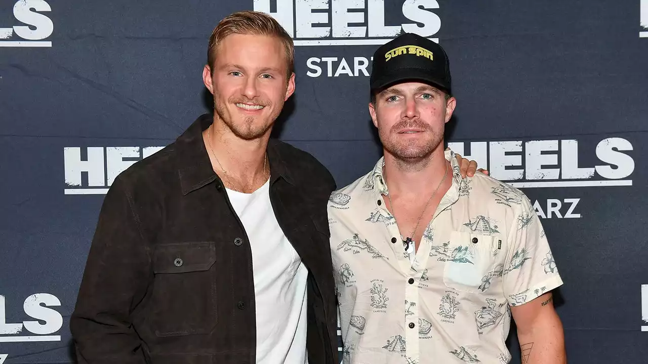 Stephen Amell and Alexander Ludwig Talk Cuddle Sessions and 'Heels'