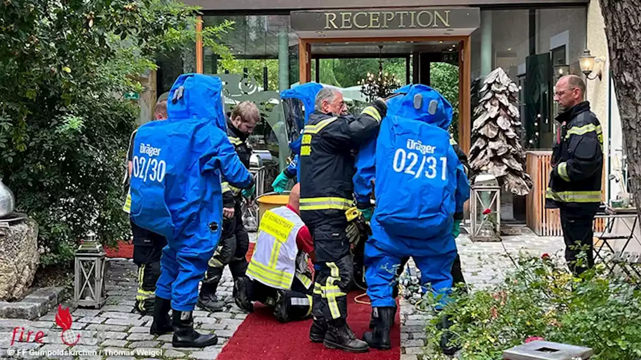 Nö: Kleine Menge an chlorhältigem Gas in Hotel in Gumpoldskirchen freigesetzt