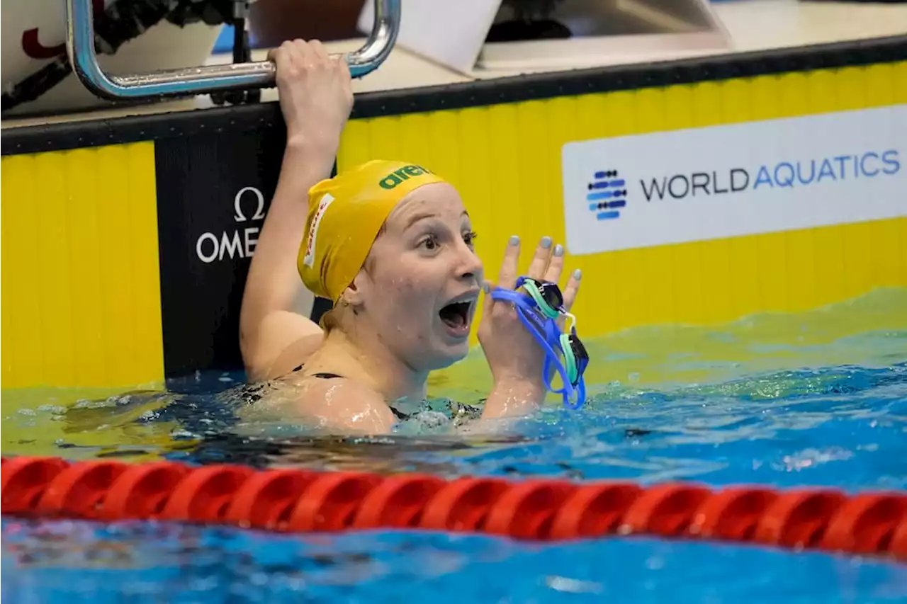 O’Callaghan breaks 14-year-old 200m freestyle world record