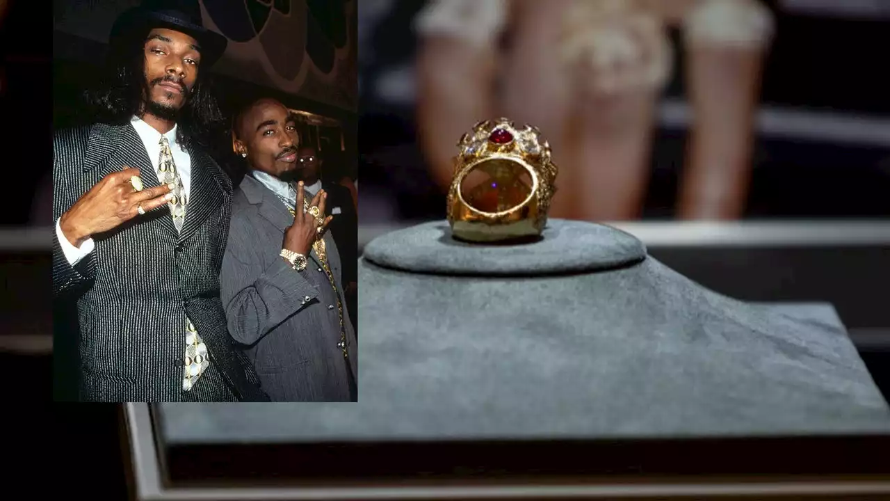 Tupac Shakur’s VMAs ring becomes most valuable item sold in hip-hop history