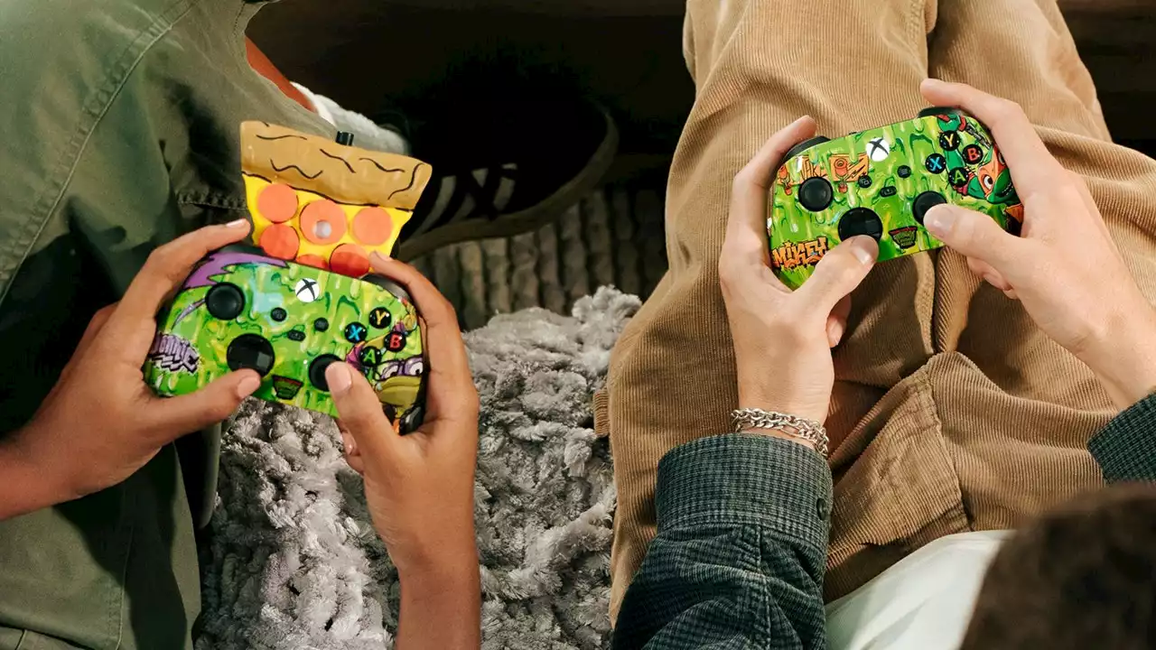 Xbox announces pizza-scented controller ahead of ‘Ninja Turtles’ movie