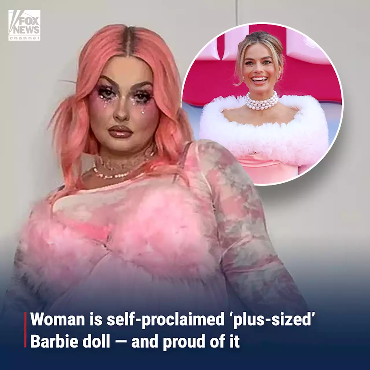 Being Barbie: Woman is self-proclaimed 'plus-sized' Barbie doll and proud of it