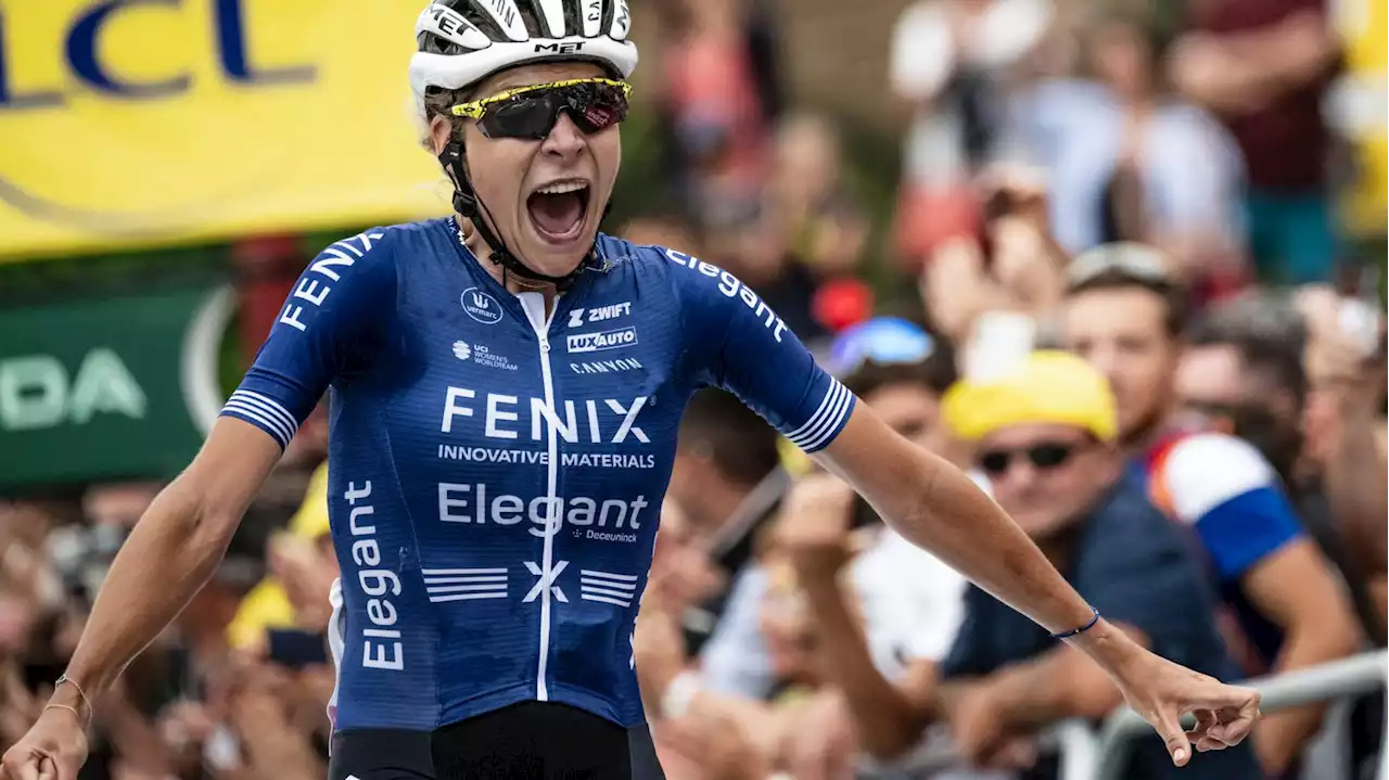 Tour de France femmes 2023 : Yara Kastelijn s'impose à Rodez, Kopecky sauve son maillot jaune