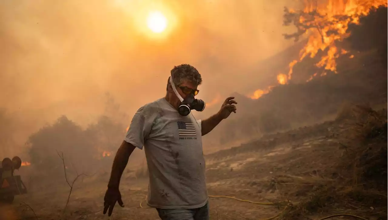 Incendies en Grèce : les émissions de carbone atteignent des sommets pour un mois de juillet