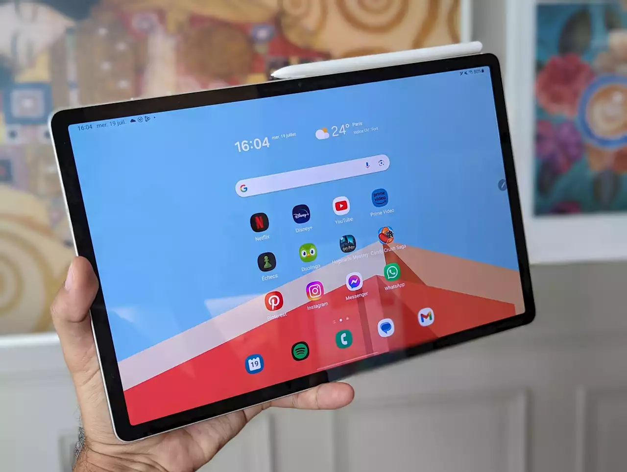 On a passé 15 minutes avec les Samsung Galaxy Tab S9, S9 Plus et S9 Ultra : les sœurs Dalton