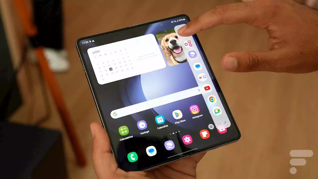 Prise en main du Samsung Galaxy Z Fold 5 : un long fleuve tranquille