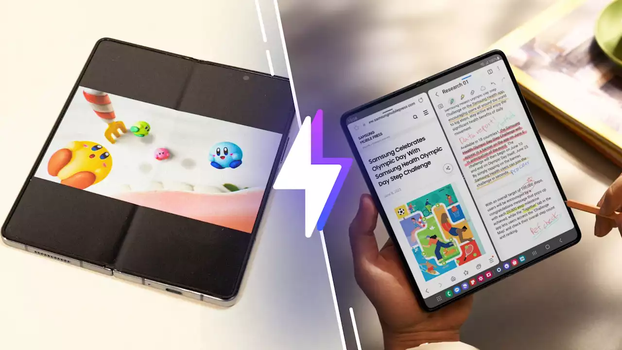 Samsung Galaxy Z Fold 5 versus Galaxy Z Fold 4 : qu'est ce qui change ?