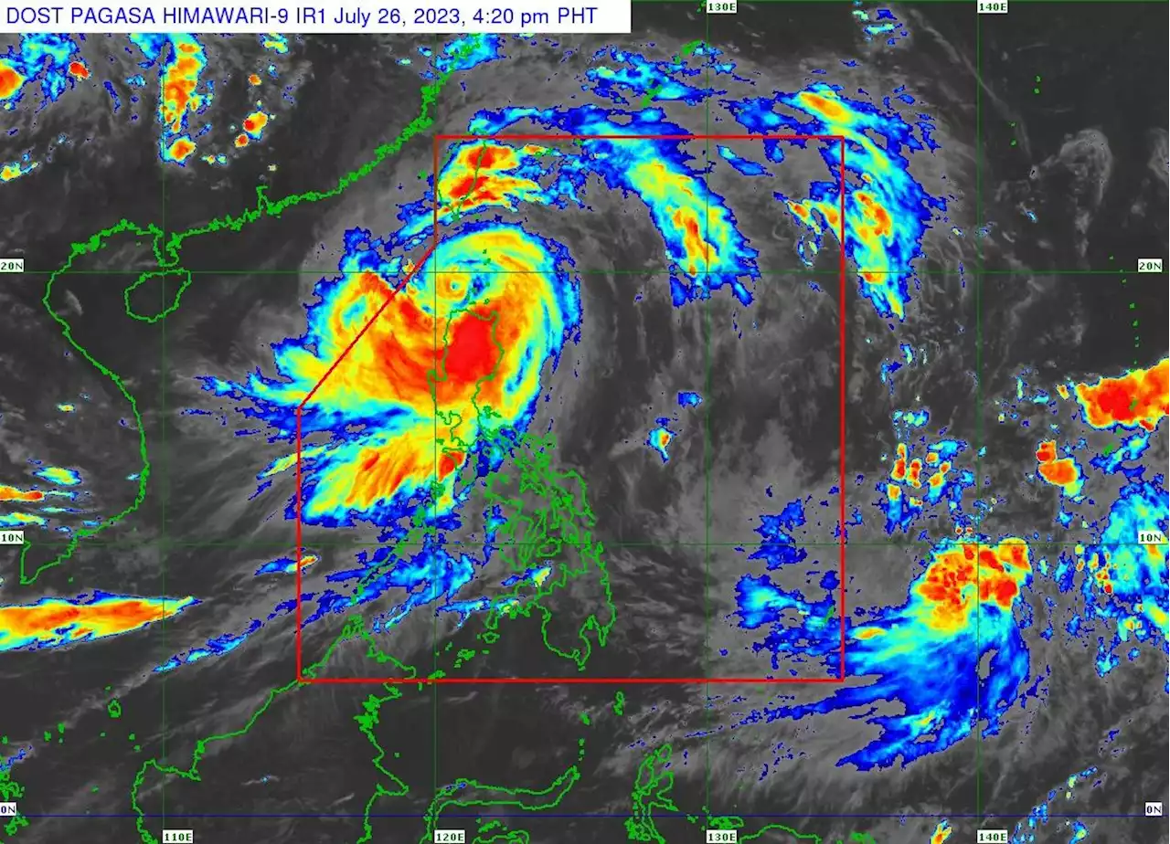 Egay maintains strength; Signal No. 4 over areas in Cagayan, Ilocos Norte