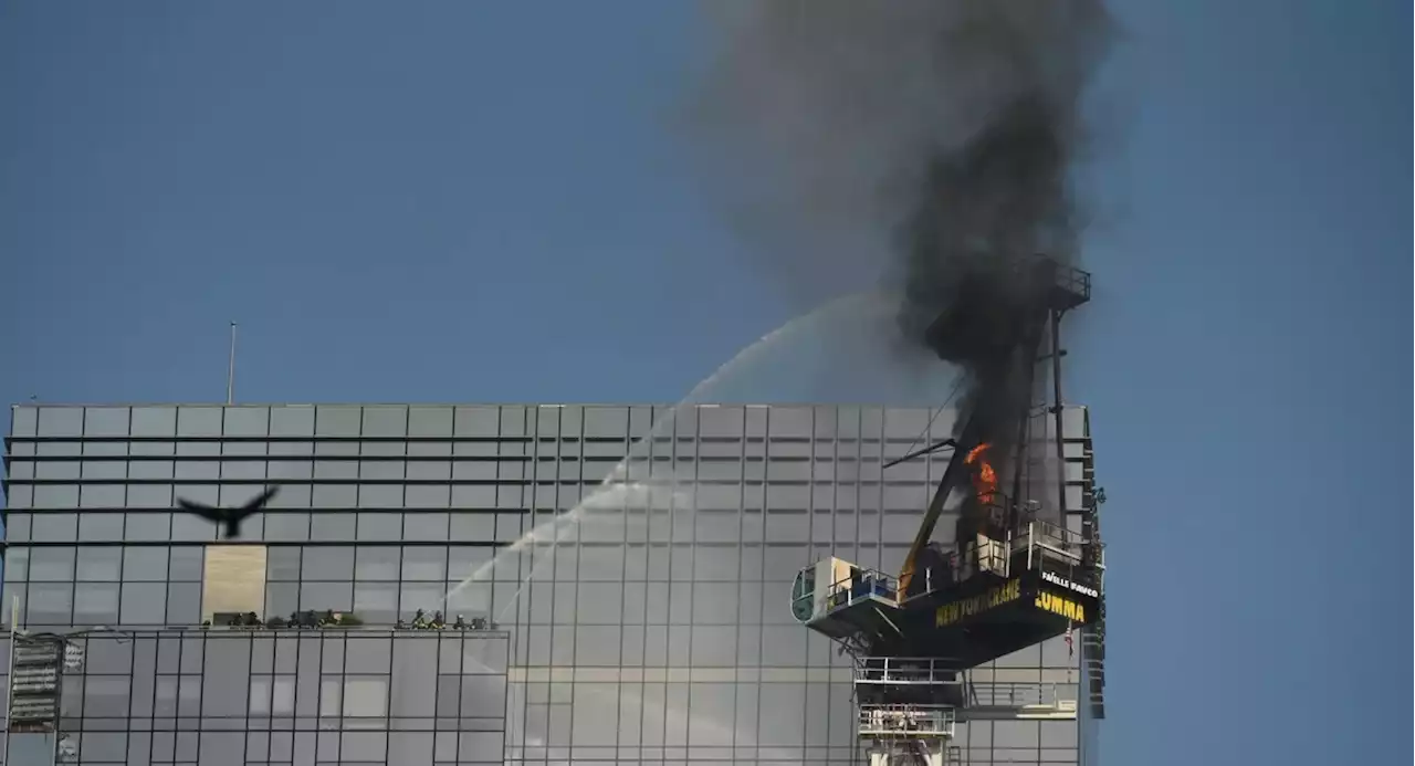 Crane collapse on Manhattan's West Side injures at least six