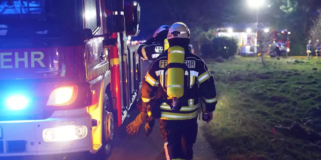 Großeinsatz in Pöllau! Feuerwehrmann bei Brand verletzt