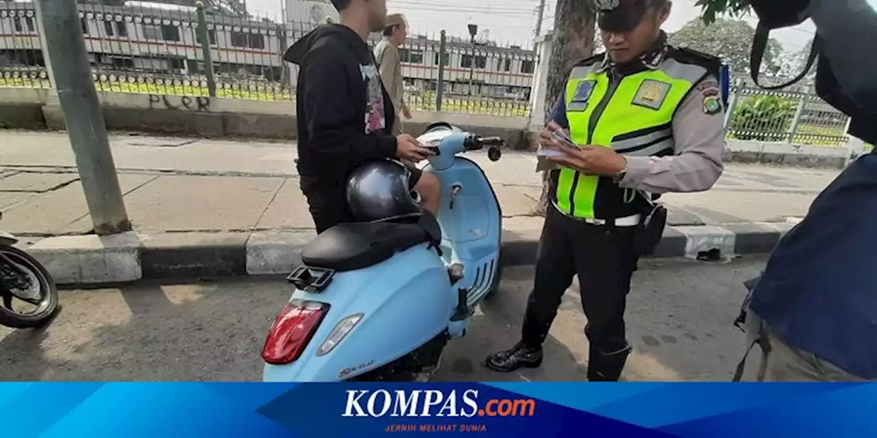 1.855 Pelanggaran Lalu Lintas, Melawan Arus Paling Dominan di Depok