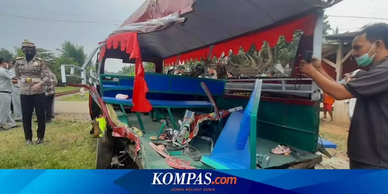 Setahun Lalu, Odong-odong Tertabrak Kereta Api di Serang, 9 Orang Tewas