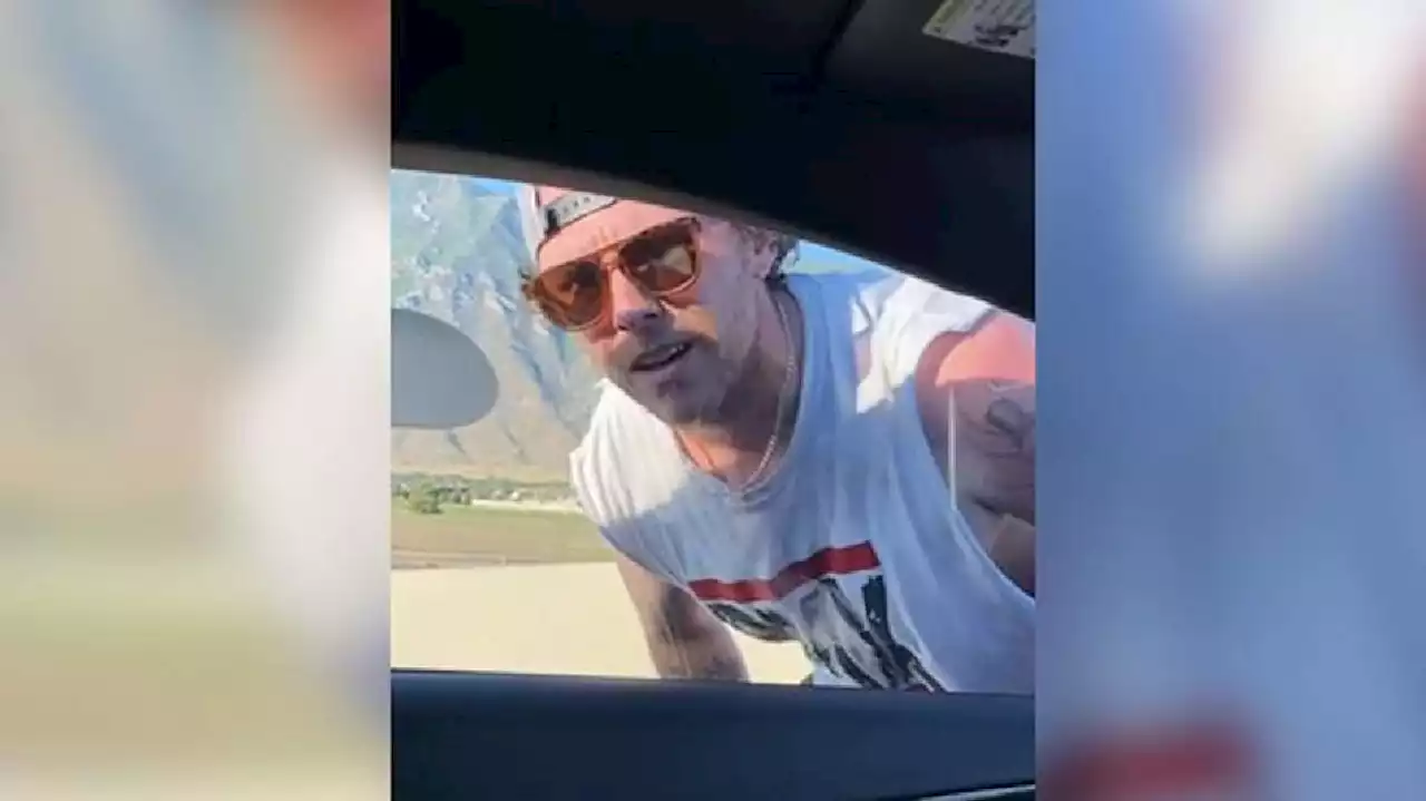 Utah County road rage victims share dramatic video of man punching their car