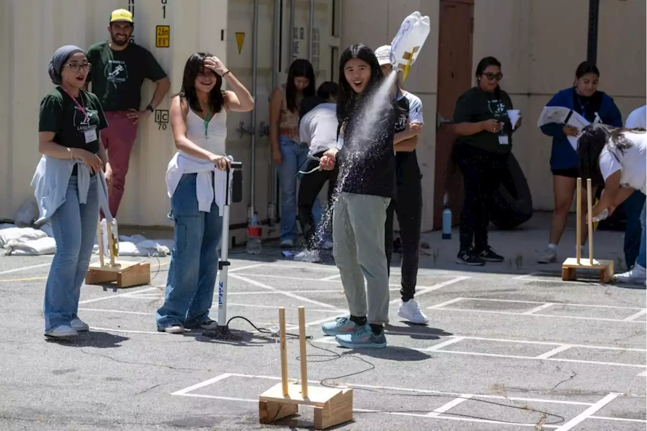 High school girls get a STEM boost at Cal State LA