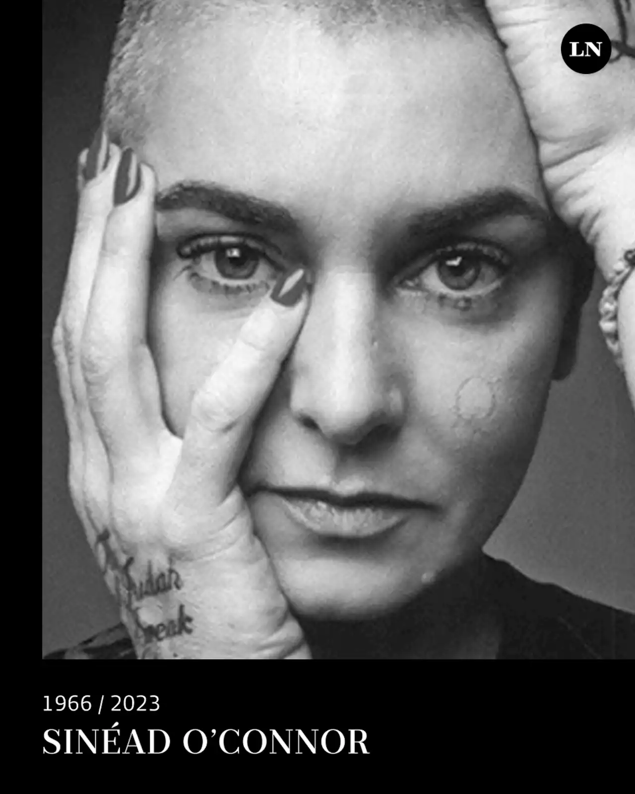 Murió Sinead O’Connor a los 56 años