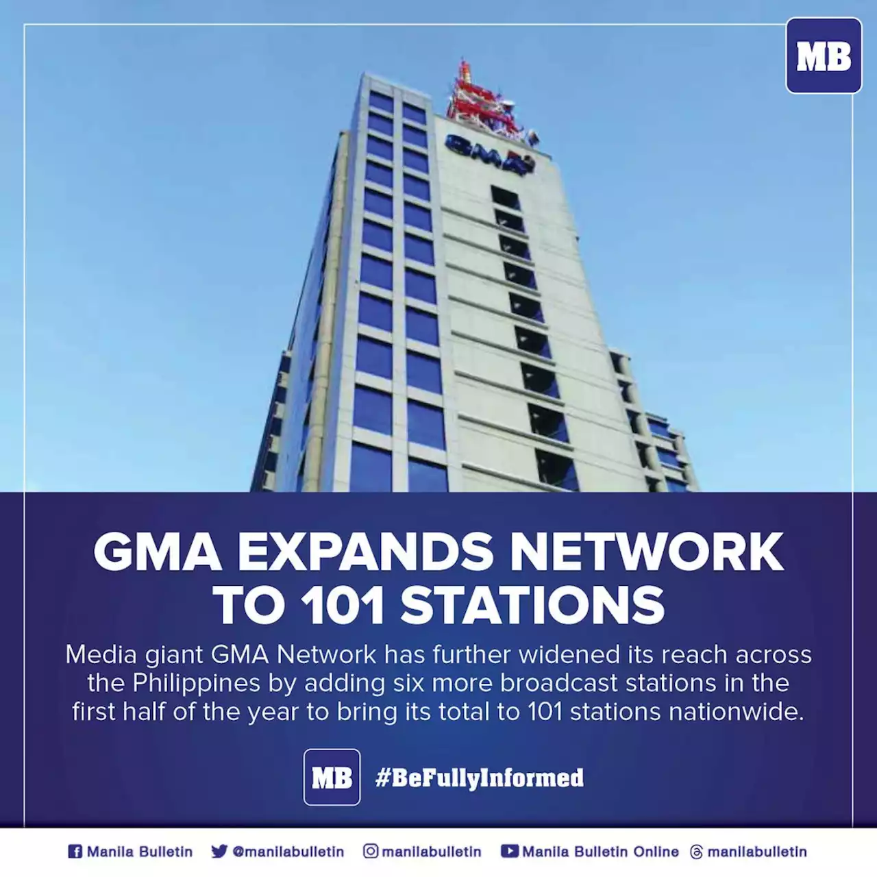 GMA expands network to 101 stations