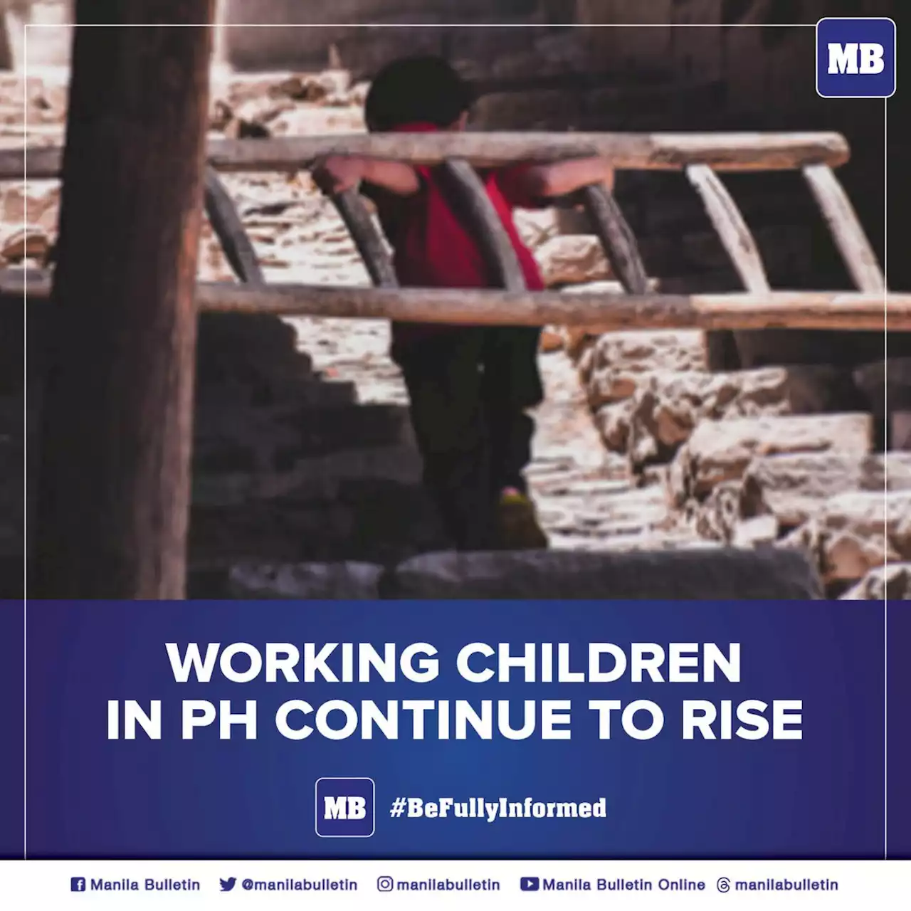 Working children in PH continue to rise: official data