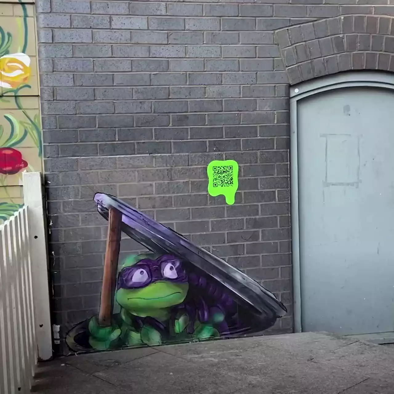 Hidden city-wide street art trail of Teenage Mutant Ninja Turtles unveiled