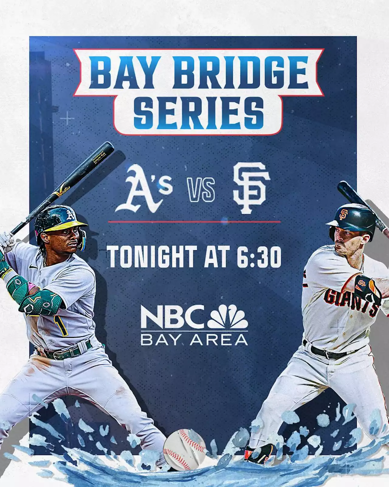 Catch the Giants take on the A's on NBC Bay Area