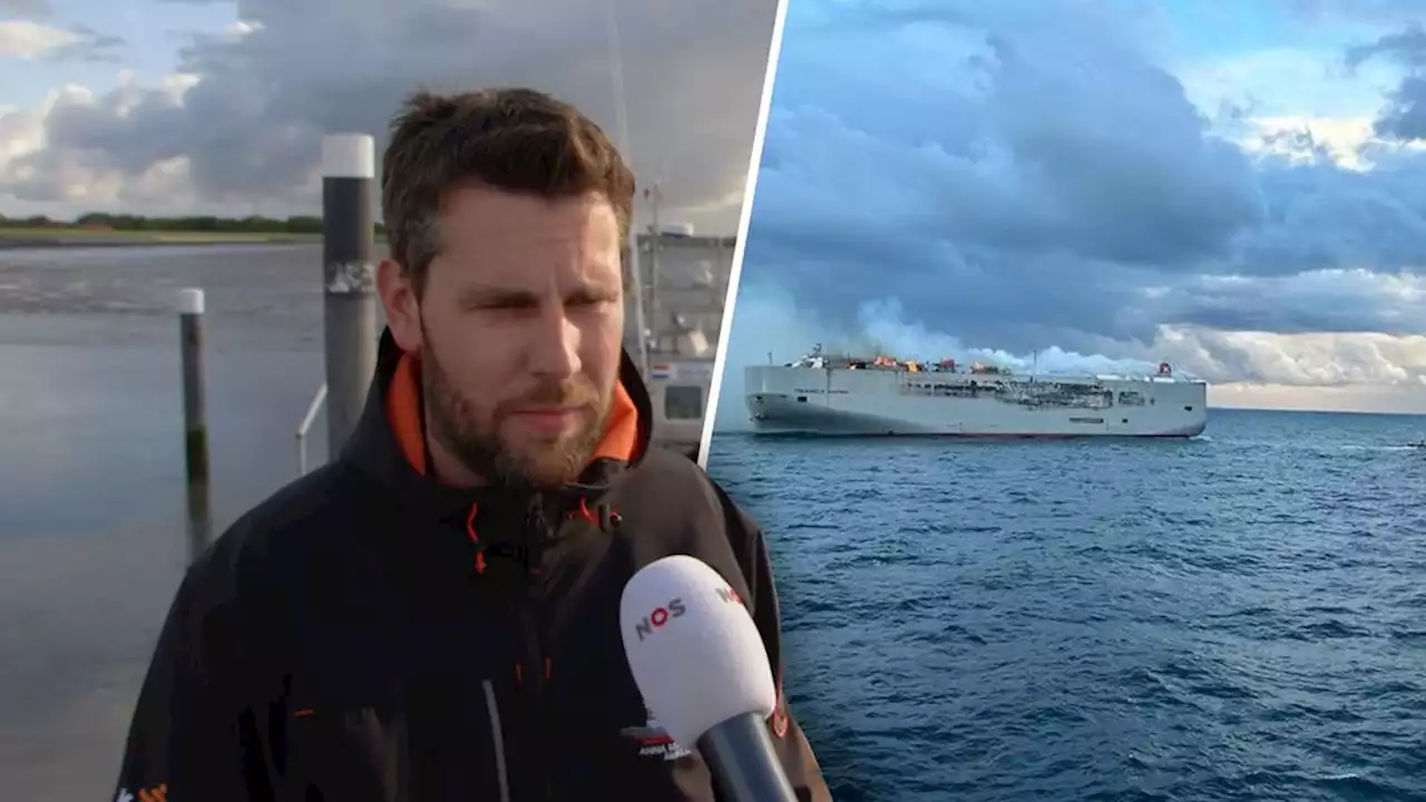 KNRM-schipper: 'Ze waren in nood, je springt niet zomaar van zo'n hoog schip af'