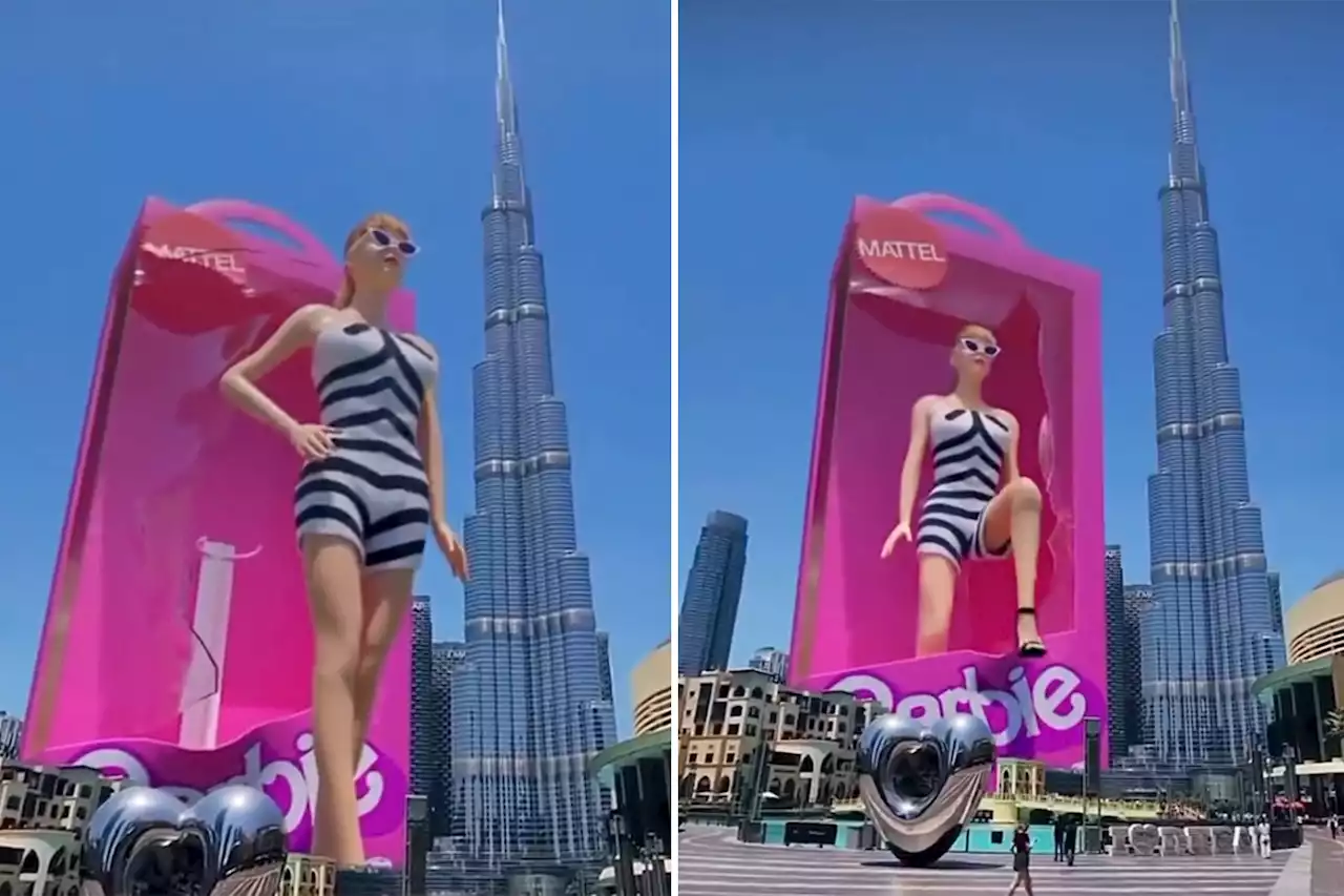 Attack of the 2,000-foot Barbie: Fans horrified by huge marketing stunt