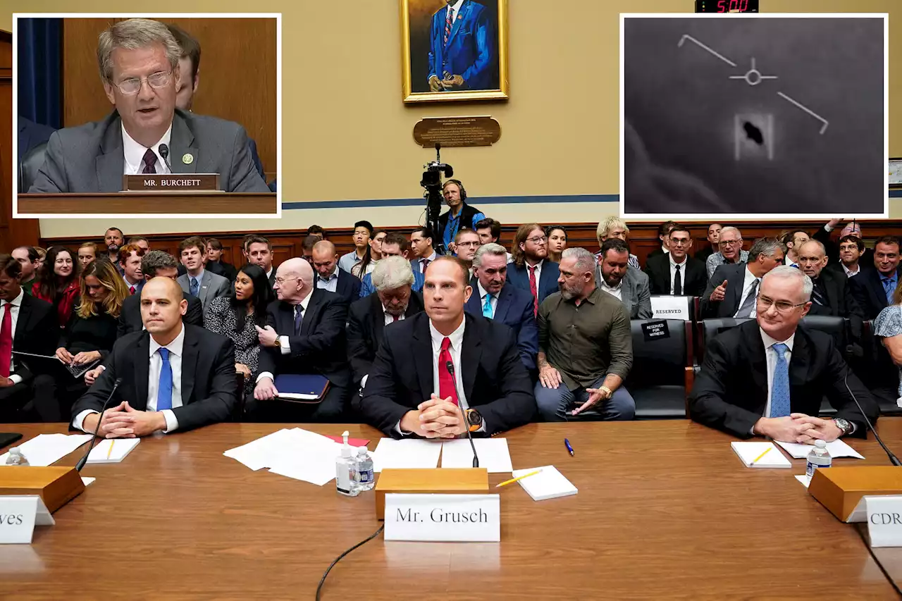 Ex-intel official claims feds ‘absolutely’ have UFOs, bodies of ‘non-human’ origin during bombshell hearing