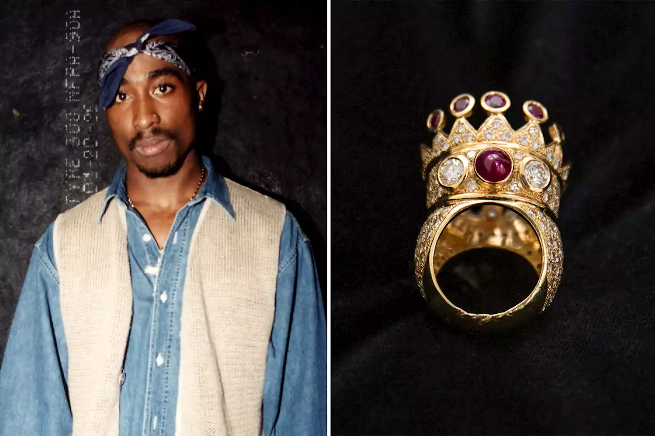 Tupac’s gold ring now ‘most valuable hip-hop artifact ever sold at auction’