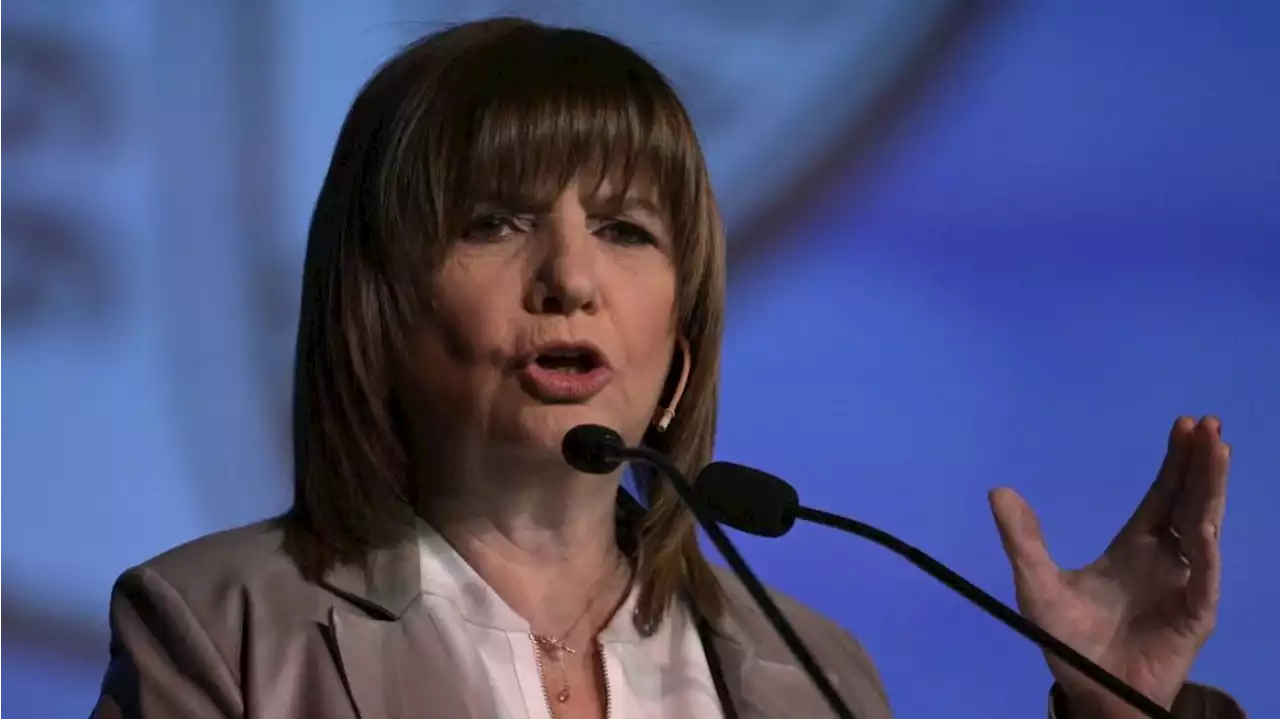 Patricia Bullrich propuso un 'blindaje' con el FMI para liberar el cepo