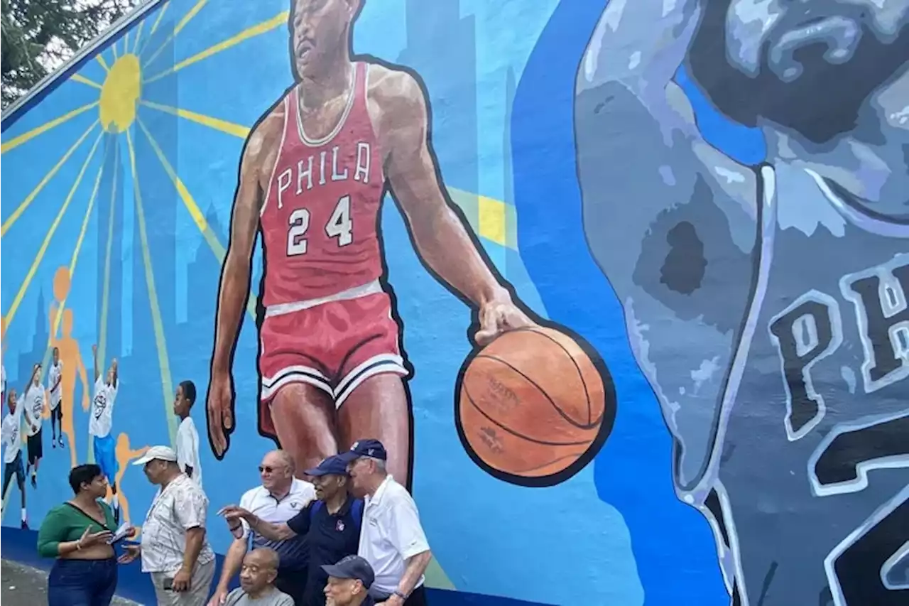 Wali Jones, still a wonder, now on a West Philly mural too