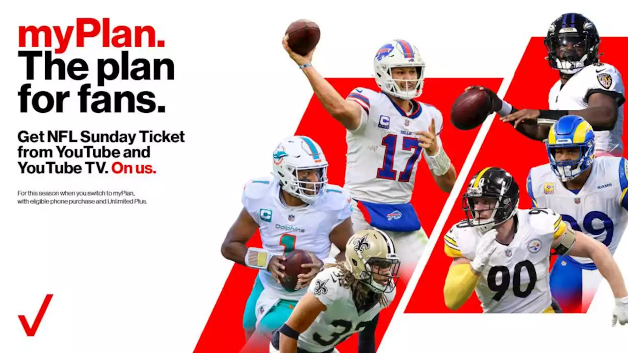 Verizon offers free NFL Sunday Ticket to some new customers