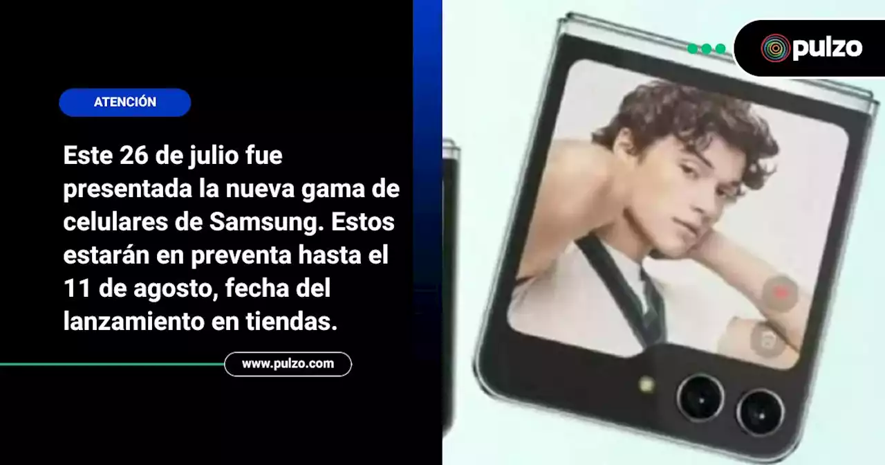 Samsung lanza nuevo Galaxy Z Fold5, para reinar en los plegables; vea sus novedades - Pulzo