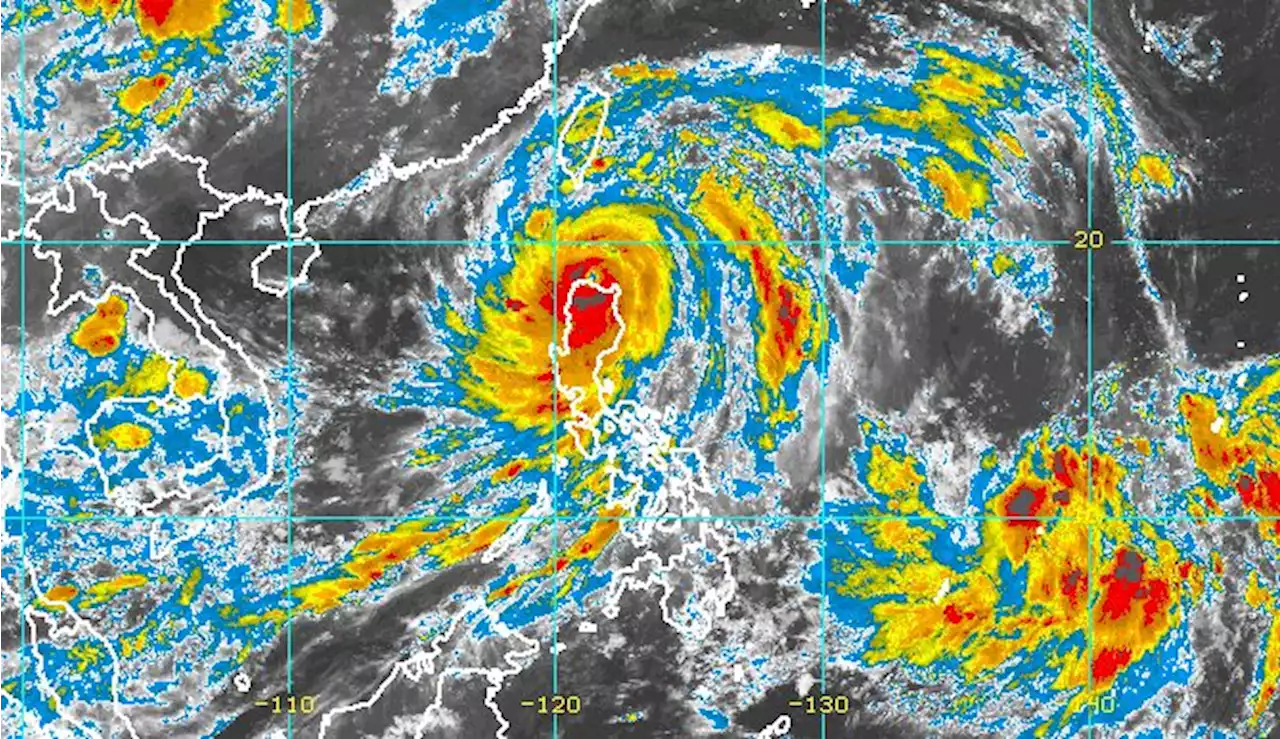 Typhoon Egay makes landfall in Cagayan's Fuga Island