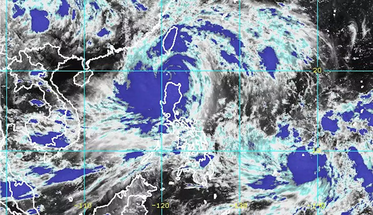 Typhoon Egay slightly weakens, speeds up over Luzon Strait