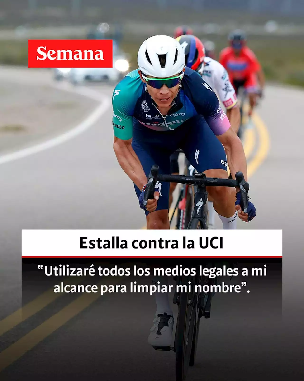 Miguel Ángel López estalla contra la UCI y los desmiente en tajante comunicado sobre el caso de dopaje