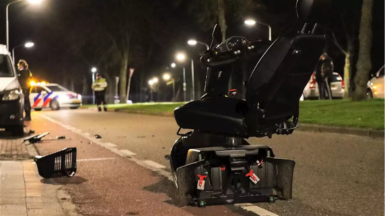 Vijf jaar cel voor aanrijden man op scootmobiel in Emmen