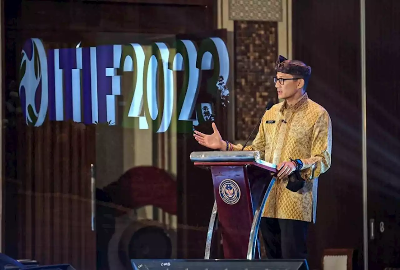 Buka ITIF 2023 di Bali, Sandiaga Uno Tawarkan Investasi Hijau ke 355 Investor Potensial