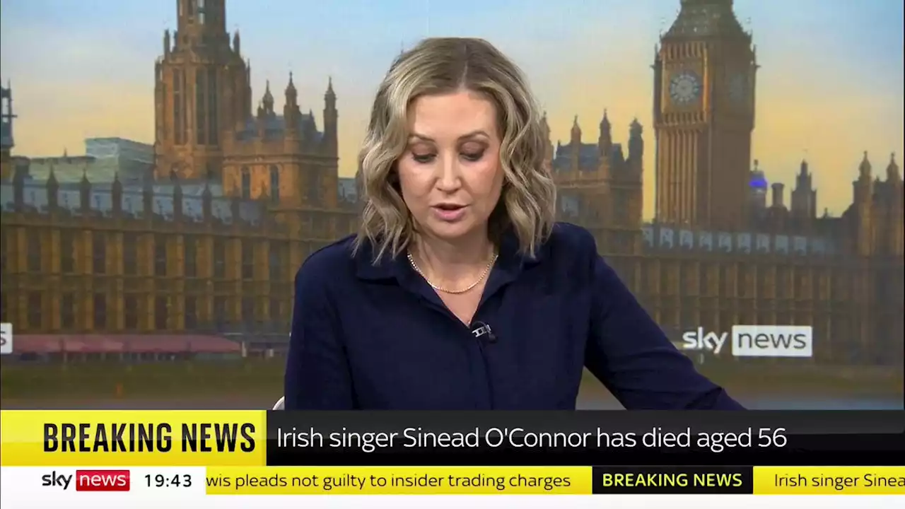 Nothing Compares 2 U singer Sinead O'Connor dies - Irish PM leads tributes to 'unmatched talent'