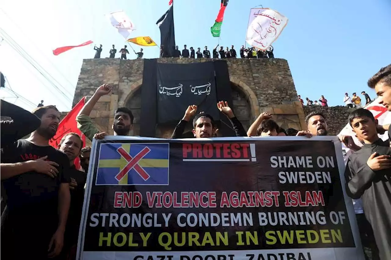 Sweden says it's target of Russia-backed disinformation over Nato, Quran burnings