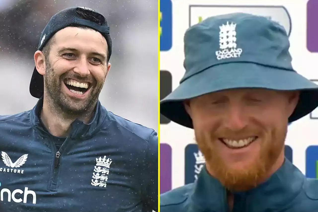 Ben Stokes left in stitches after being pranked by Mark Wood in England presser