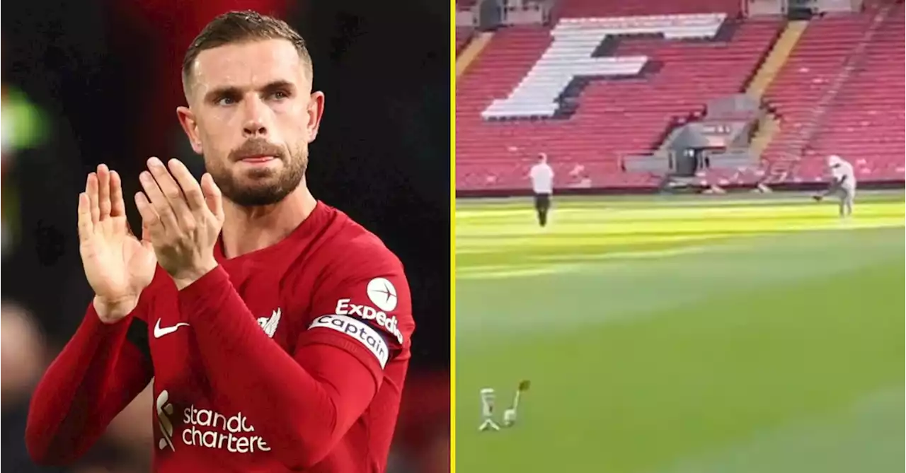 Henderson spotted filming 'goodbye video' ahead of Al Ettifaq transfer