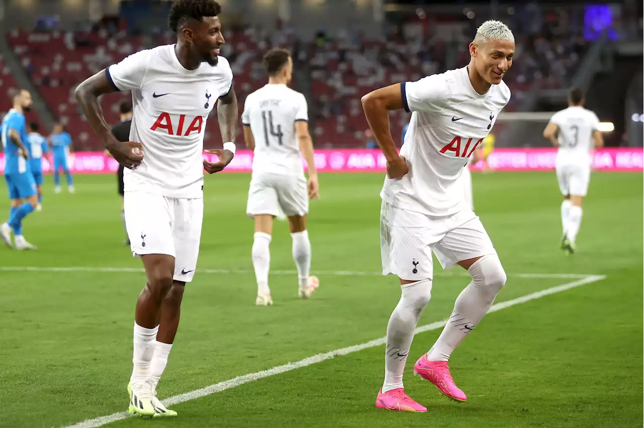 Rival fans mock Richarlison for pigeon dance celebration despite Spurs hat-trick