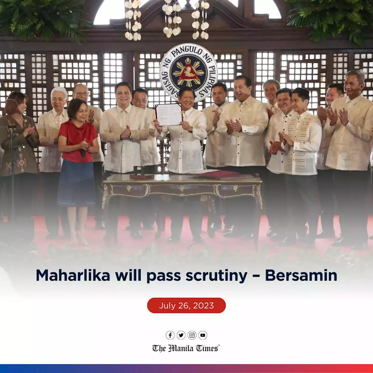 Maharlika will pass scrutiny – Bersamin