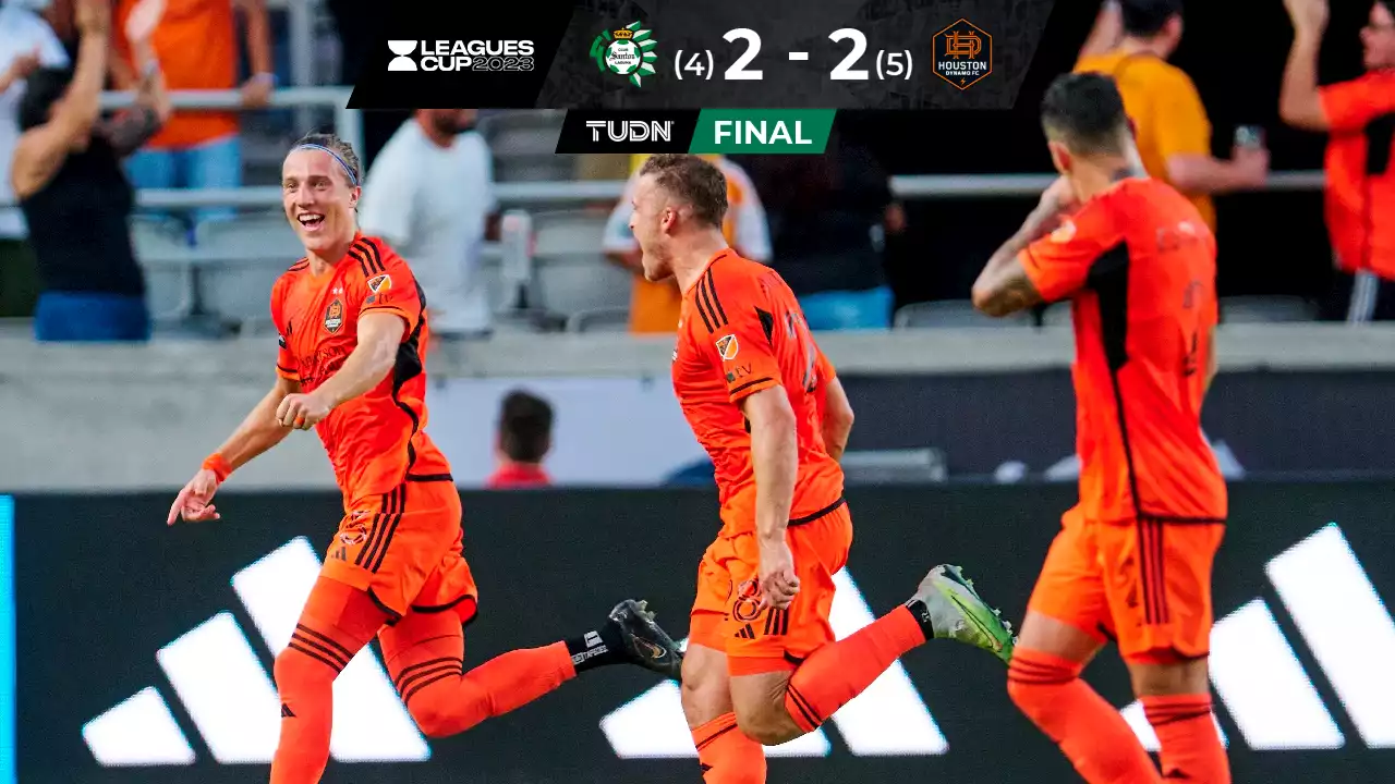 Houston Dynamo vence a Santos en penales y tiene vida en la Leagues Cup