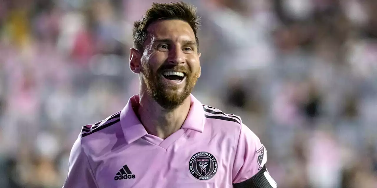 Messi, altro show: doppietta e poker dell'Inter Miami